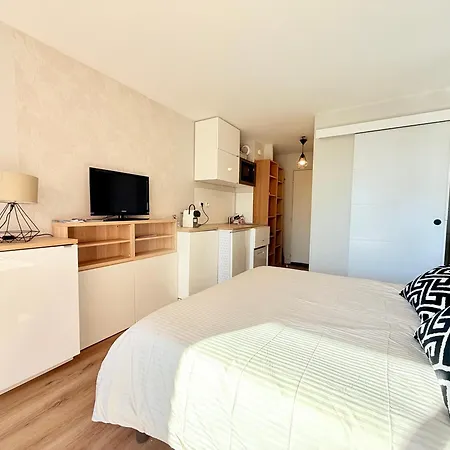 公寓 Village Naturiste - La Venus - Parking Wifi 阿格德